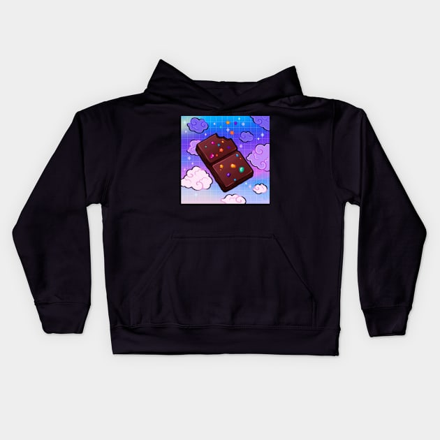 Cosmic Brownie Kids Hoodie by MidnightTeashop